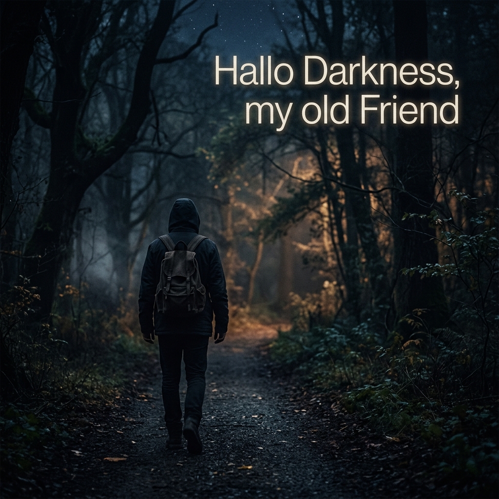 Cover Hallo Darknes, my old Friend