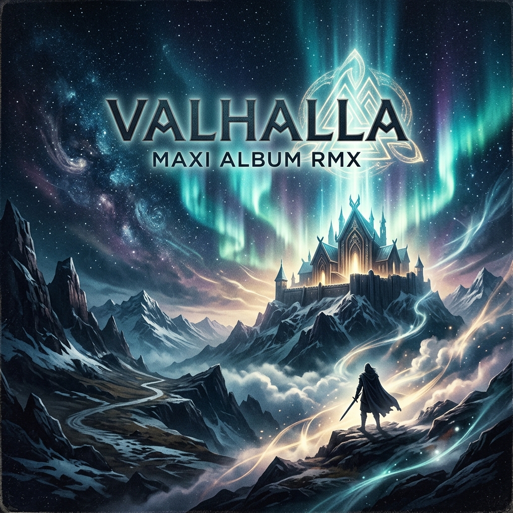 Cover Valhalla Maxi Album RMX